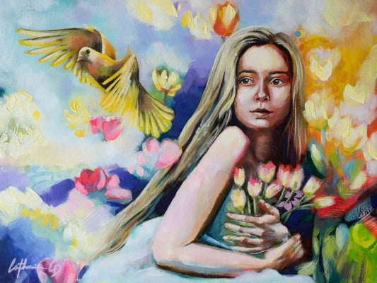 Élan de liberté | Acrylique 12"x16"