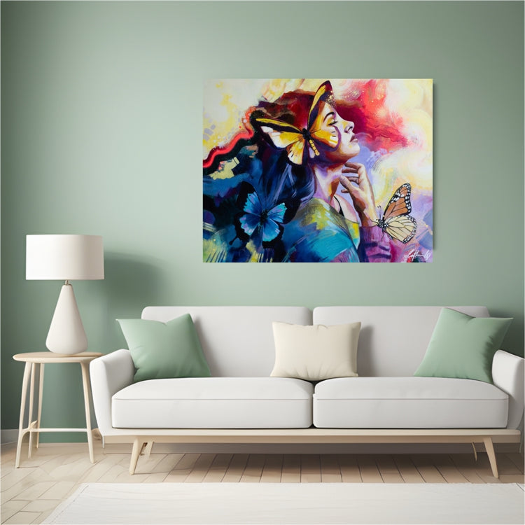 L'instant suspendu | Techniques mixtes 24"x30"