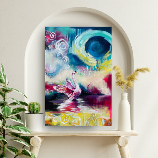 Déployer ses ailes | Acrylique 30"x20"