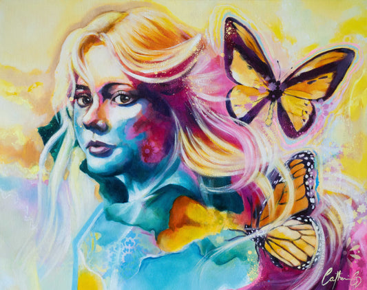 Éphémère éternité | Techniques mixtes et huile 16"x20"