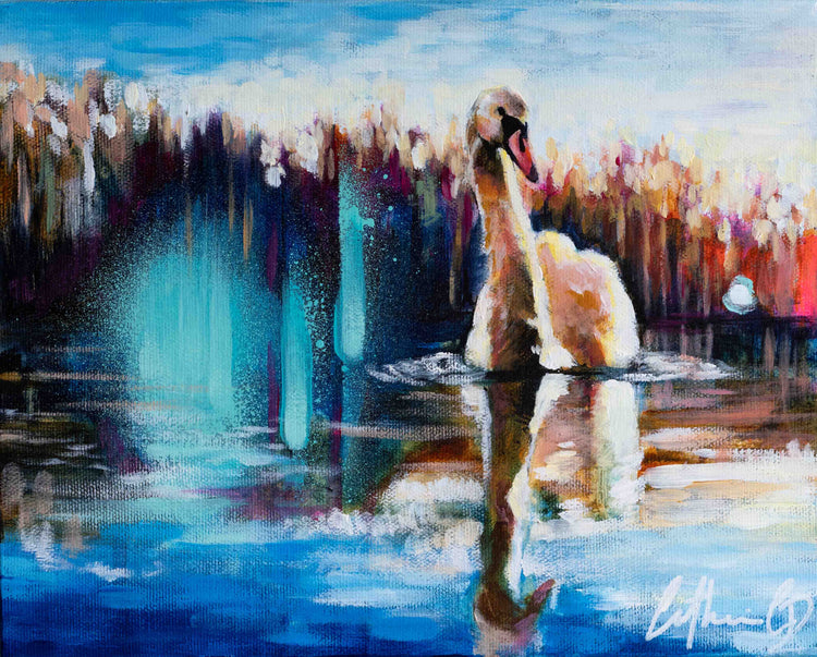 Reflets du passé | Acrylique 8"x10"