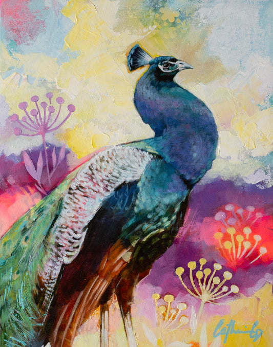 Splendeur fragile | Acrylique 14"x11"