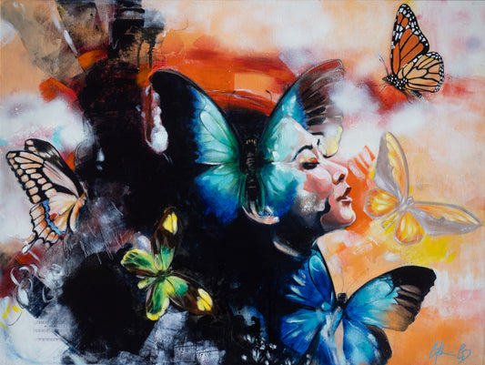 Un monde de possibilités | Techniques mixtes 24"x32"