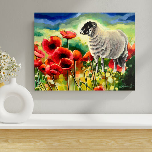 Gardien du souvenir | Acrylique 11"x14"