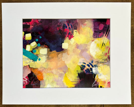 Étude # 10 | techniques mixtes sur papier 8 x 10