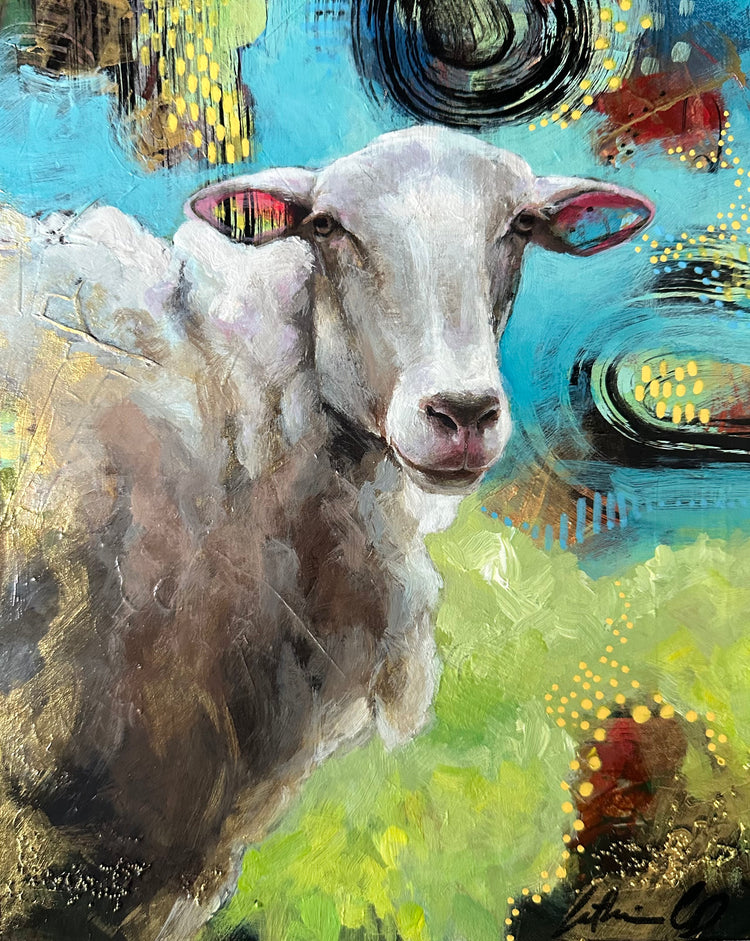 Celui qui observe | Acrylique 10x8