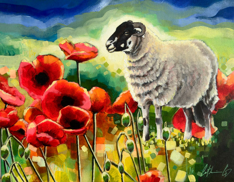 Gardien du souvenir | Acrylique 11"x14"