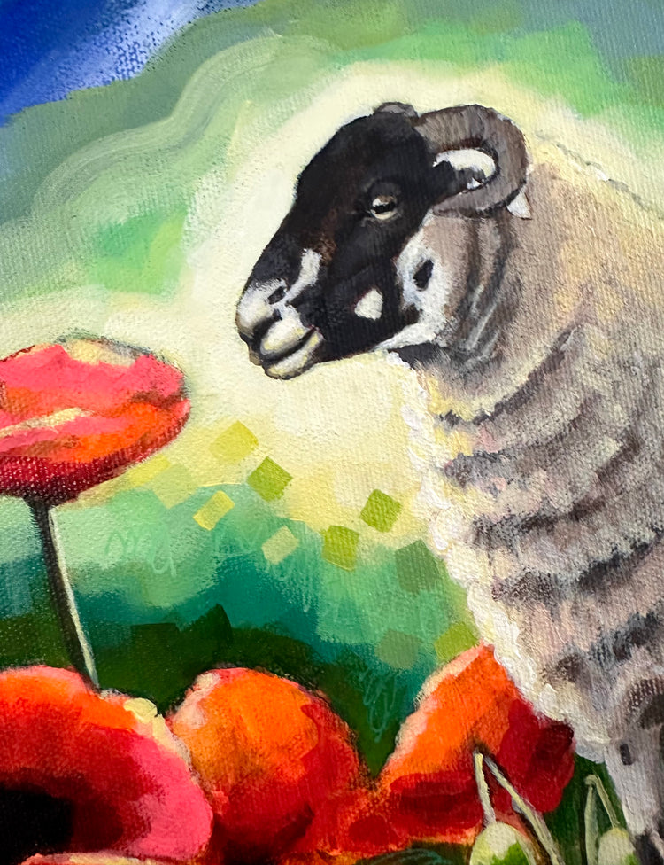 Gardien du souvenir | Acrylique 11"x14"