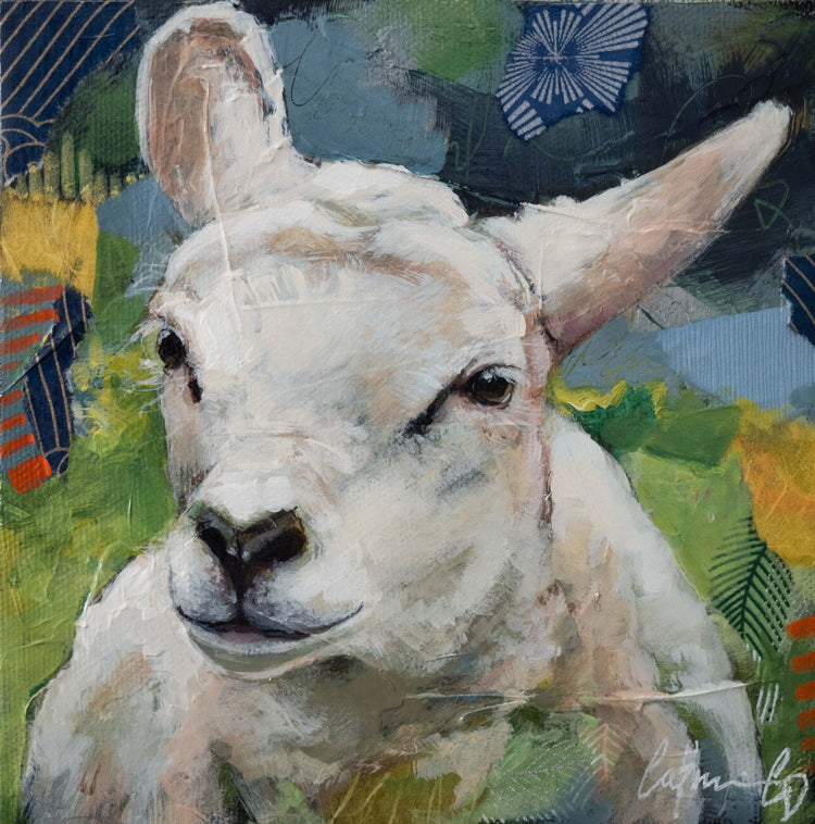 Petit coeur | Techniques mixtes 6x6